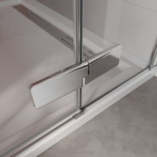 Душевая дверь CEZARES LINER-B-12-90-C-Cr-R правая хром